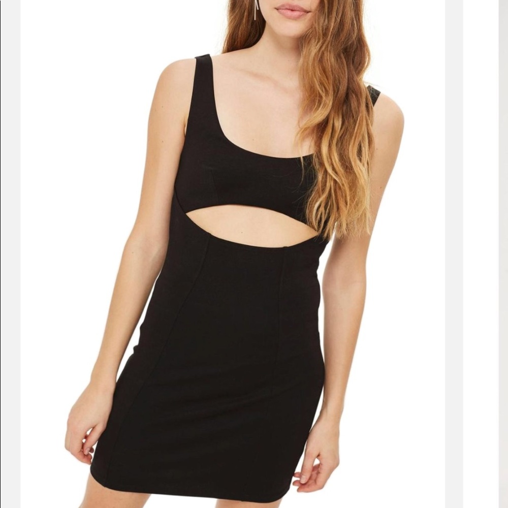 Topshop Black Dress